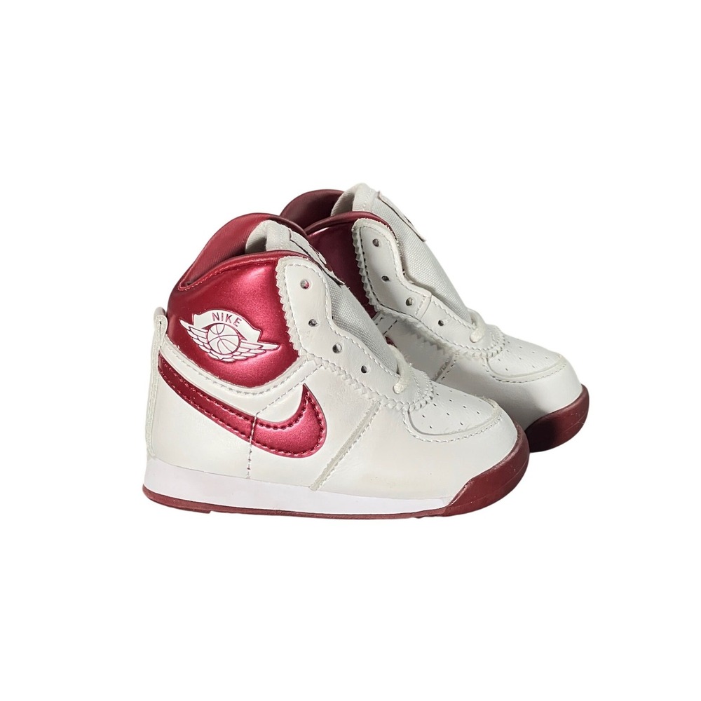 NEW Baby Jordan 1 High 85 Size 3C Toddler Sneakers White Team Red DV3655-161